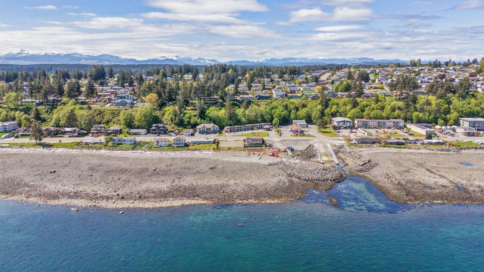Big Rock Motel Campbell River Exterior foto